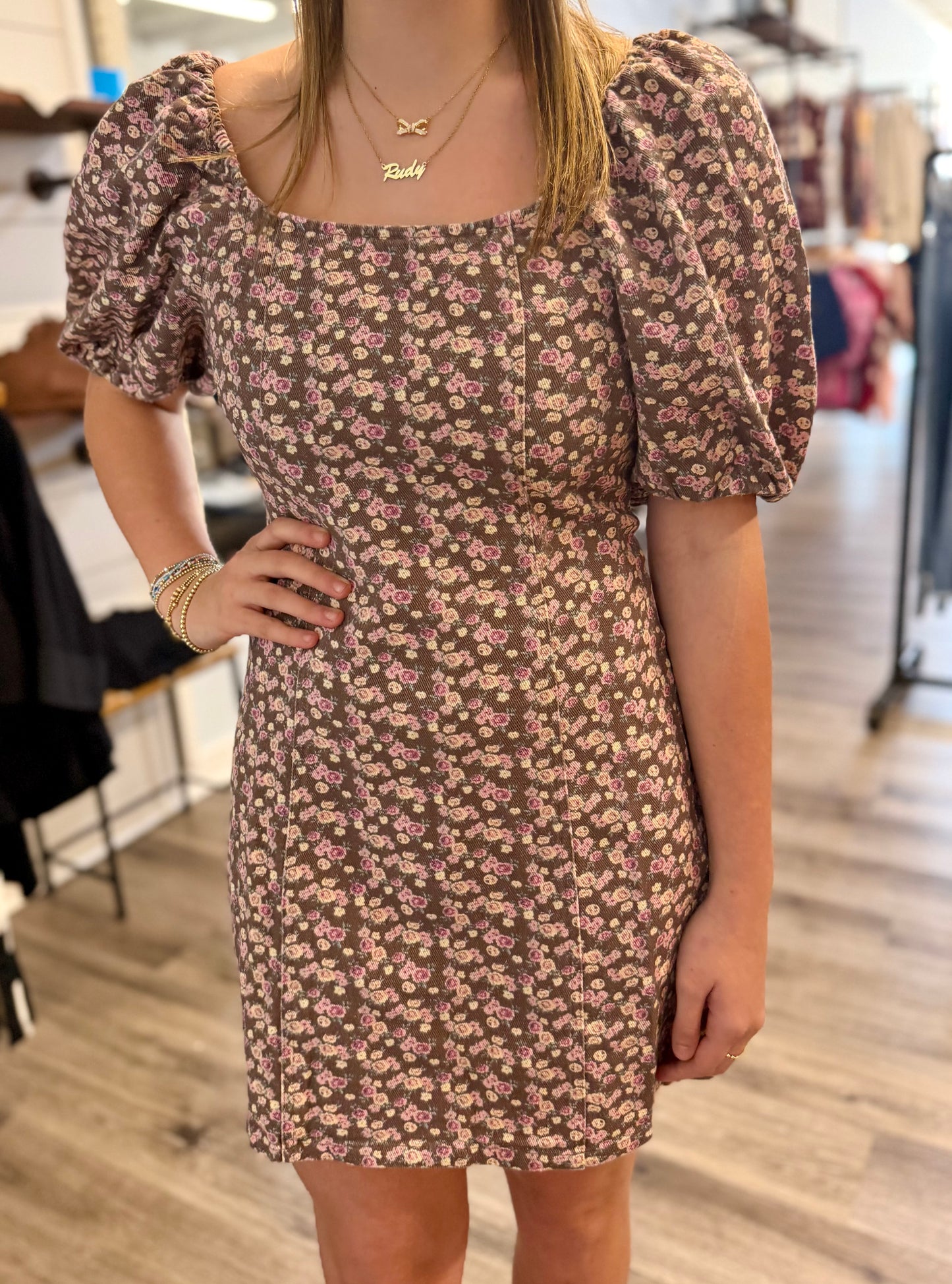 "Love Story" Floral Dress