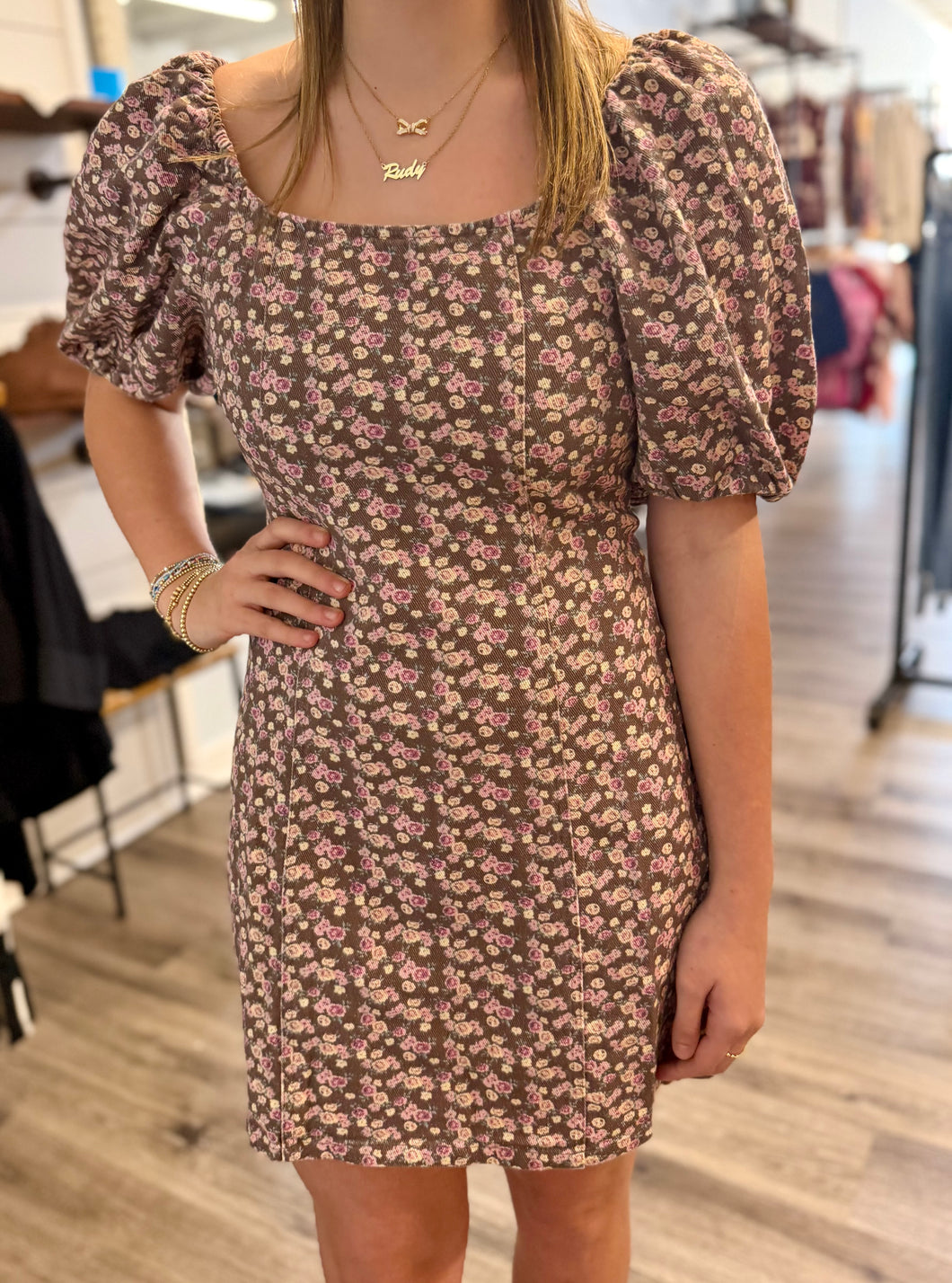 "Love Story" Floral Dress