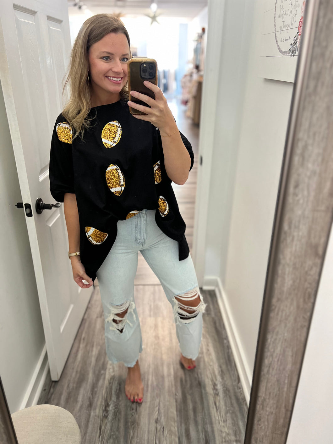 "Go Sports" Black Top