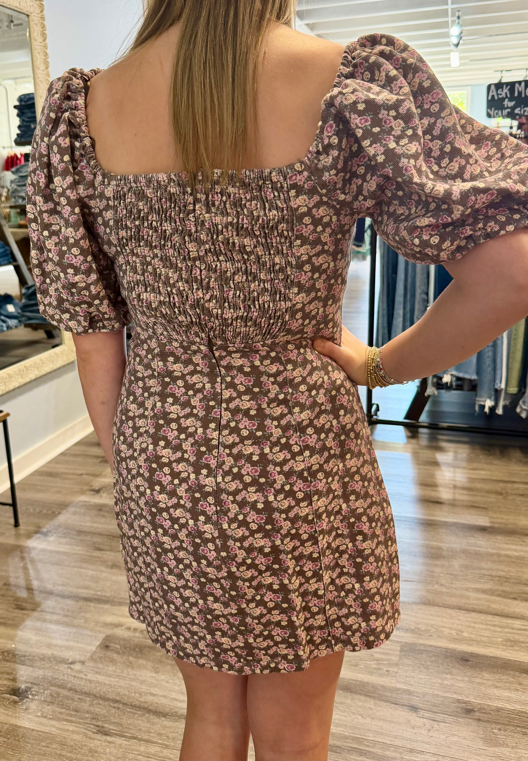 "Love Story" Floral Dress