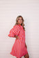 "Saturday Brunch" Stripped Dress