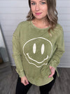 "Smiling Back" Pullover