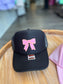 "Bow Puff" Trucker Hat