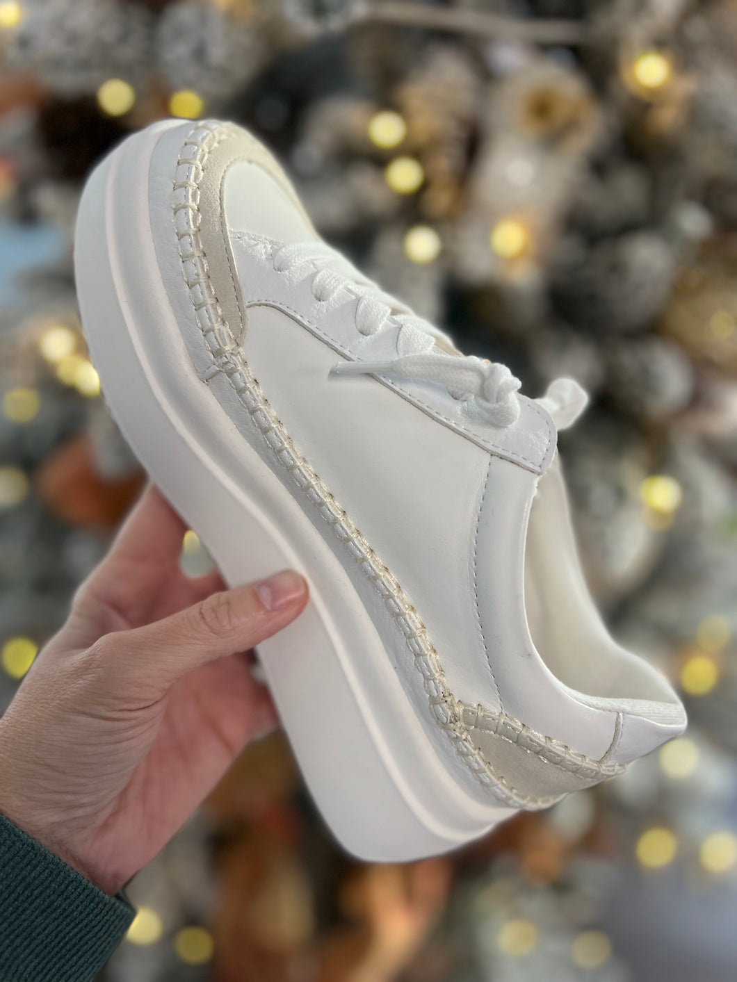 Yellowbox "Eloise" White Sneaker