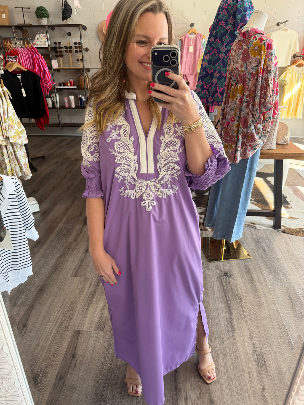 "Lace and Grace" Midi Dress