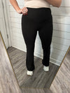 "Butter High Waist Flare Yoga Pants"