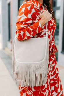 Caroline Hill Sawyer Leather Bag with Fringe