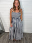 "Summer Sun" Navy Dress