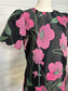 "Forgiveness" Black/Pink Floral Dress