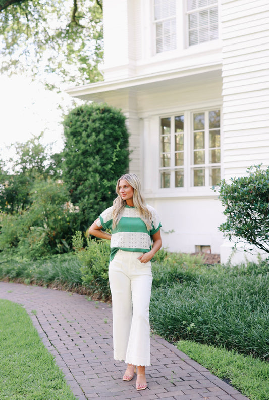 "Love Always" Kelly Green Top