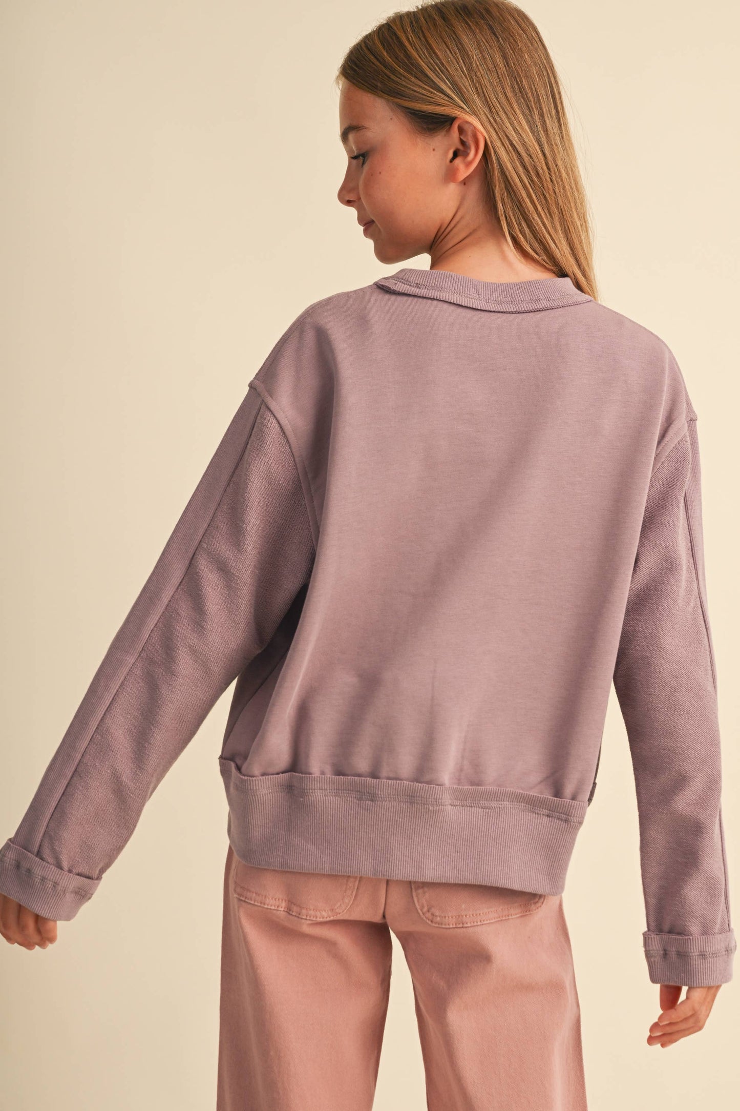 TWEEN KIDS GIRLS CREW NECK SWEATSHIRT (7-14)