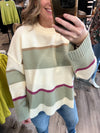 "Any Way You Like" MultiStriped Sweater