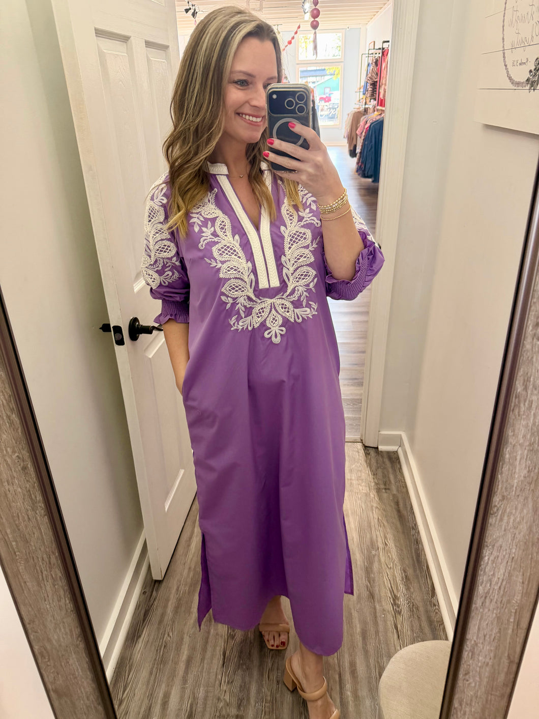 "Lace and Grace" Midi Dress