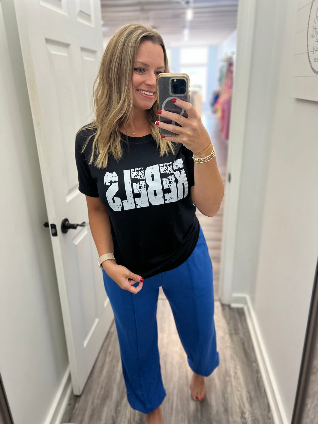 Black/White Rebels Tee