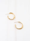 Glover Hoop Earring Gold