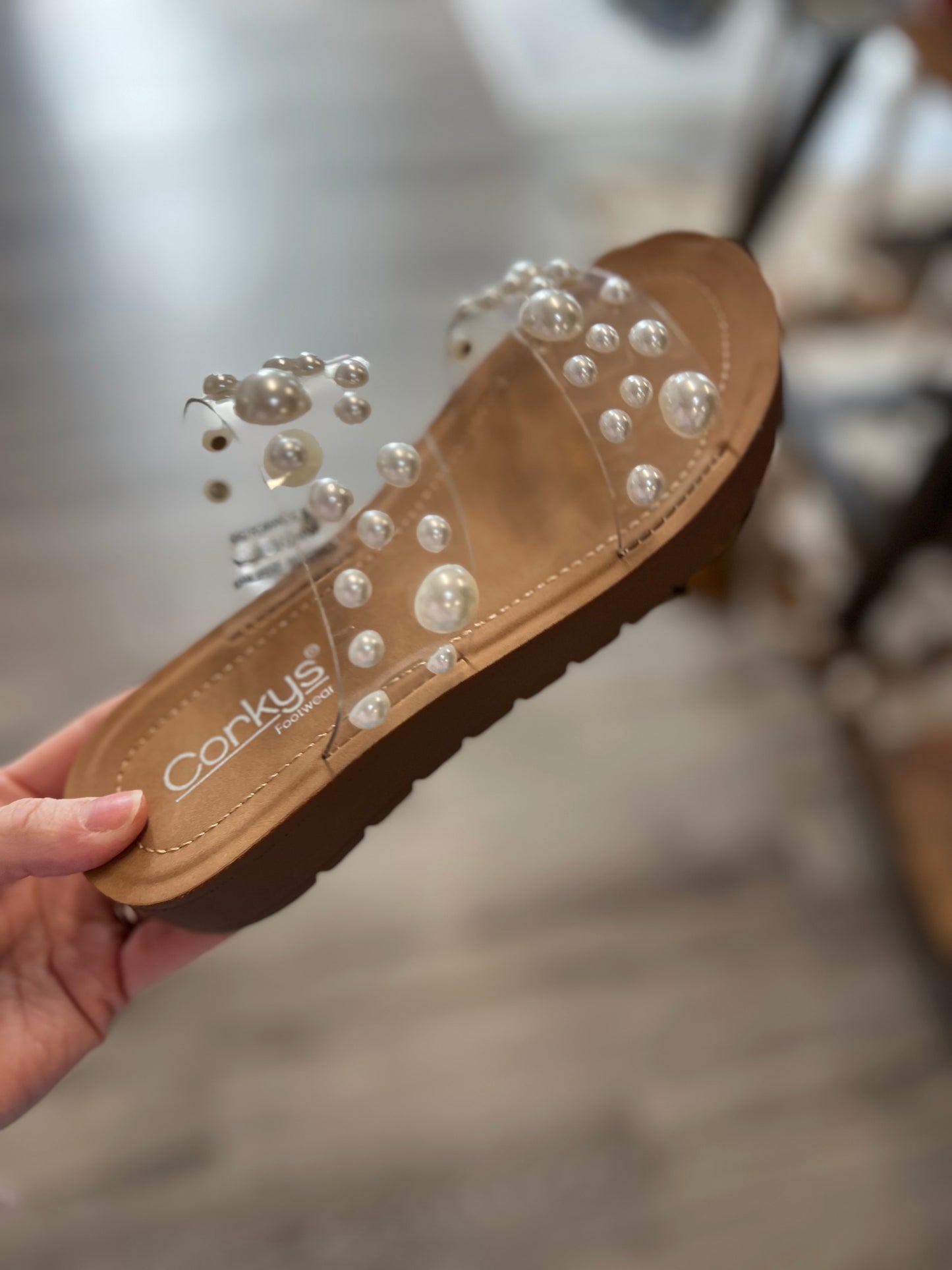 "Bad Romance" Clear Pearl Slides