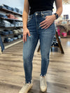 "Claire" Medium Washed Skinny Denim