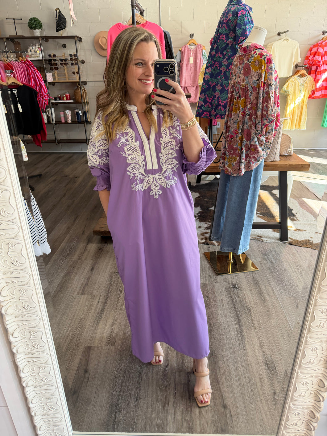 "Lace and Grace" Midi Dress