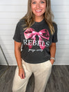Maroon/Pink Rebels Tee
