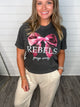Maroon/Pink Rebels Tee