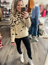 "In My Feelings" Leopard Print Sweater