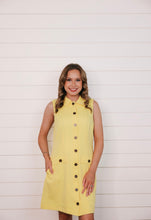 “Tried & True” Yellow Button Up Dress