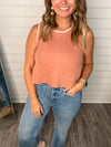 "Victory" ZigZag Trim Top
