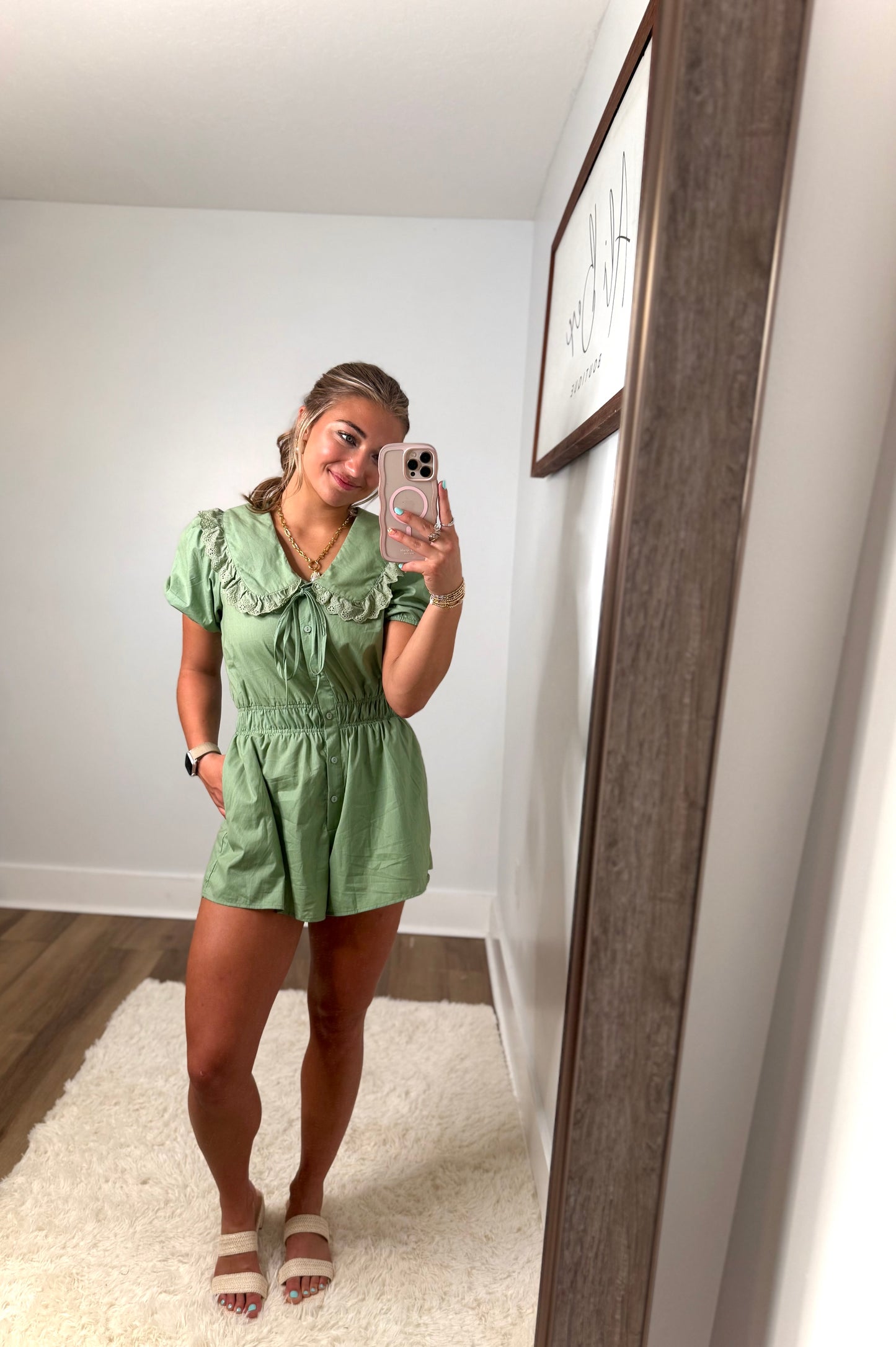 “Faith Moves” Romper