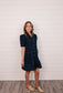 "Midnight Muse" Navy Dress