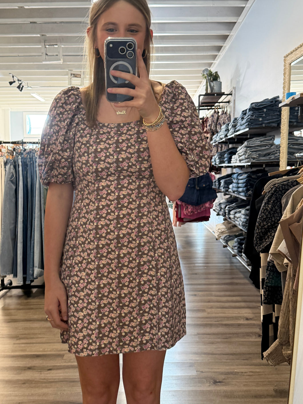 "Love Story" Floral Dress