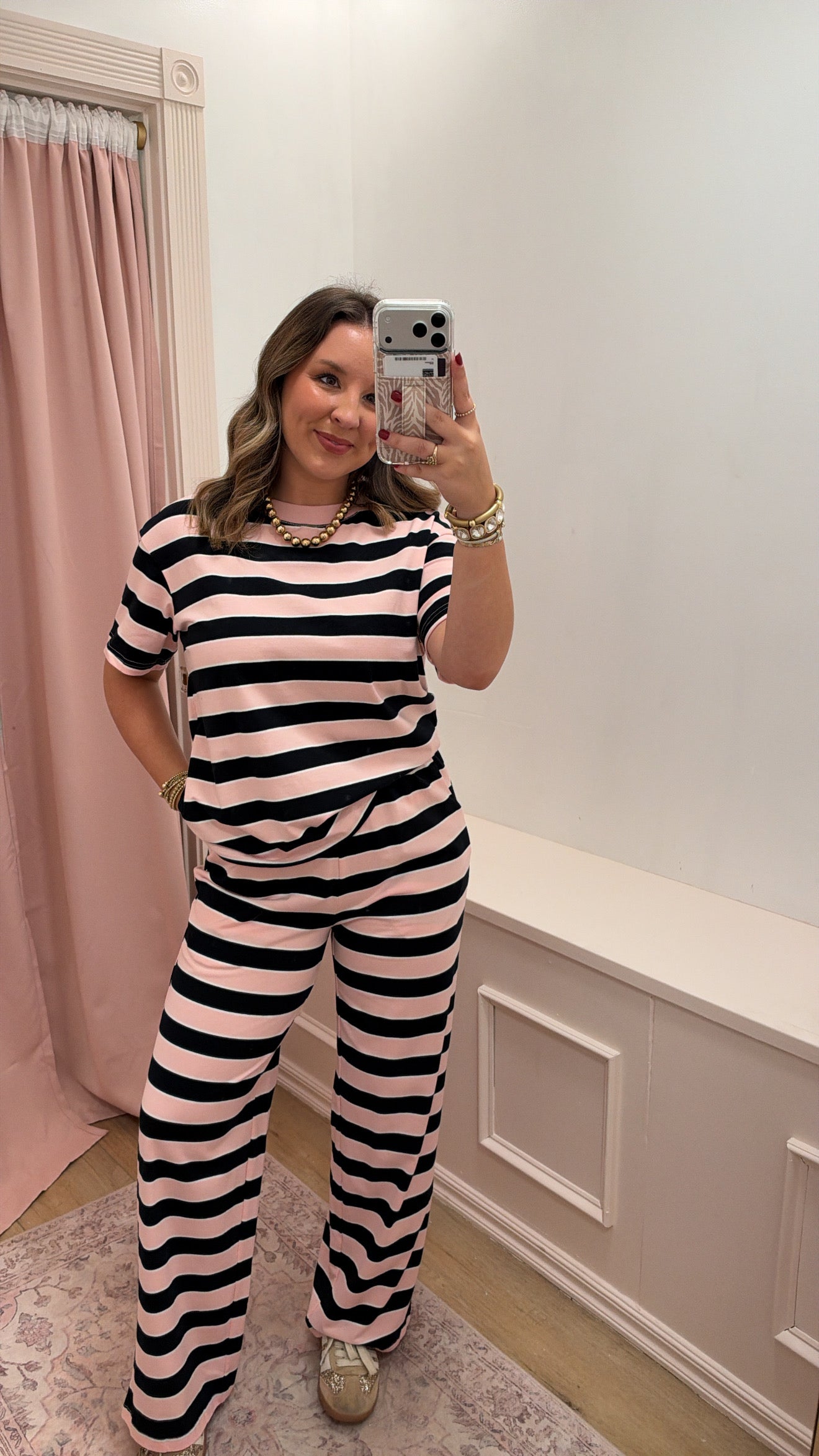 "Ann" Stripped Set