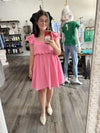 "Life Song" Bubble Gum Pink Dress