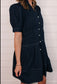 "Midnight Muse" Navy Dress