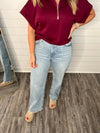"Camdyn" 90s ankle cropped Dad Jeans