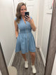 “Easy Like Spring” Light Denim Dress