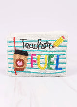 Caroline Hill Teacher Fuel Beaded Pouch