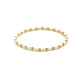 3mm Montauk 14k Gold and Pearl Waterproof Bracelet