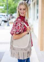 Caroline Hill Sawyer Leather Bag with Fringe