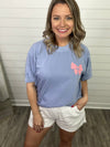 "Preppy Bow" Graphic Tee