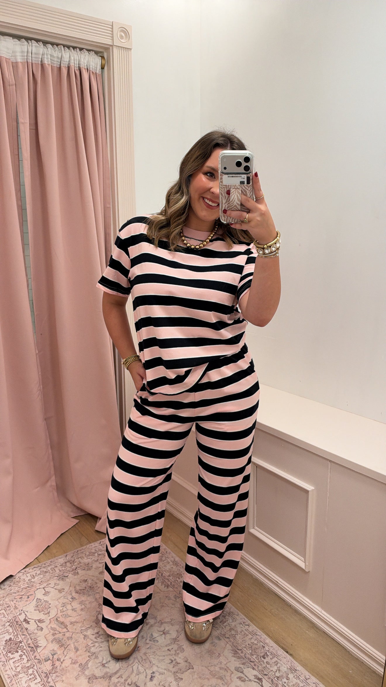 "Ann" Stripped Set