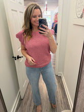 “Prime Time” Pink Knitted Sweater