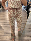 "Your Eyes" Taupe Leopard Pants