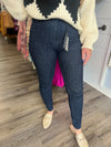 "Karen" Dark Blue Tummy Control Skinny Denim