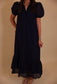 “Jaycee” Navy Maxi Dress