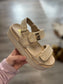 Go For It- Corkys Strapped Sandals