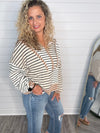 "Run full speed" Oversized Top