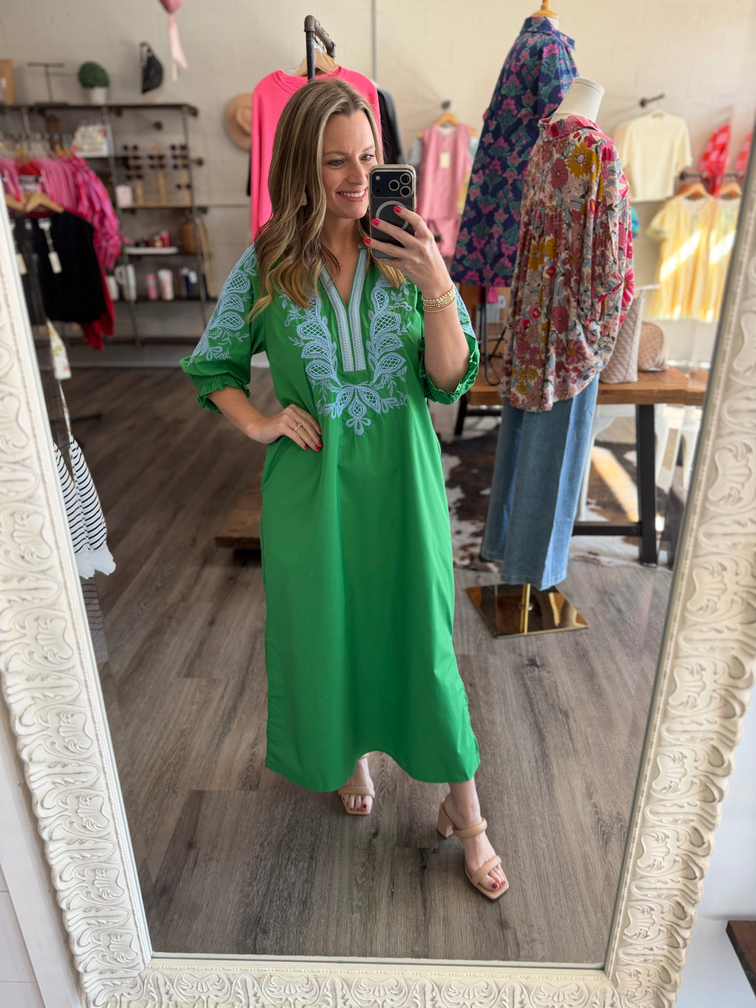 "Lace and Grace" Midi Dress