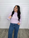 "Addicted to Love" Lavender Sweater