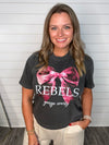 Maroon/Pink Rebels Tee