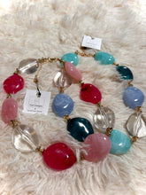 Multi Beaded Statement Necklace